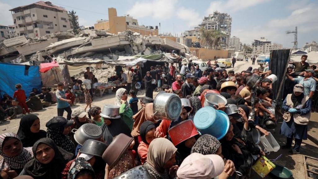 Trump Responds to Mass Starvation Reports in Gaza