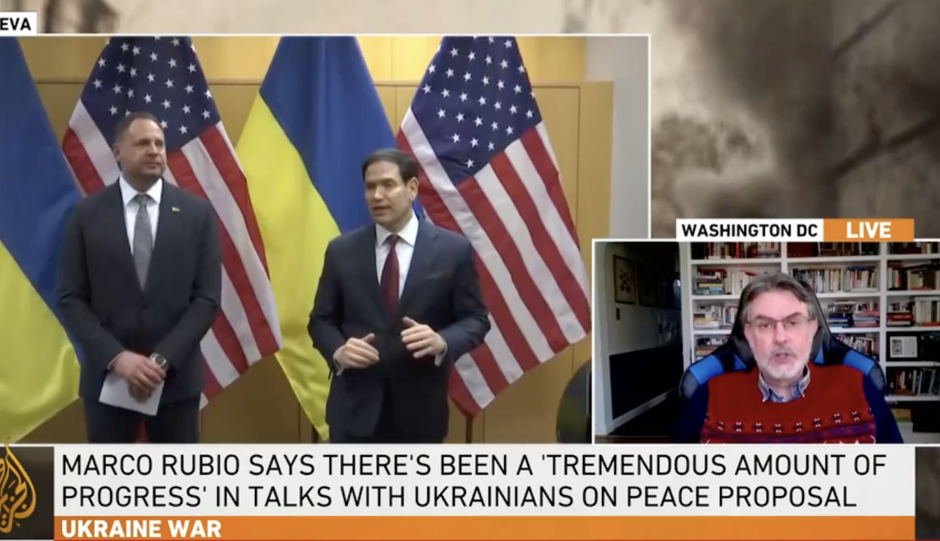 US and Ukrainian Officials Meet In Geneva